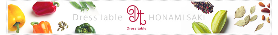 Dress table×HONAMI SAKI